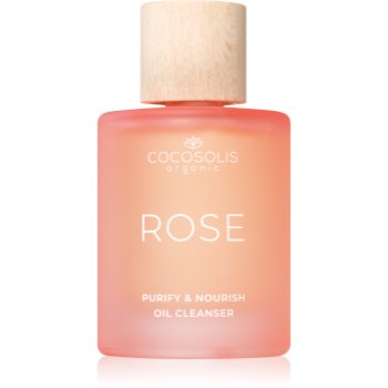 COCOSOLIS ROSE Purify & Nourish Oil Cleanser Ulei pentru curatarea tenului cu efect de nutritiv - imagine 2